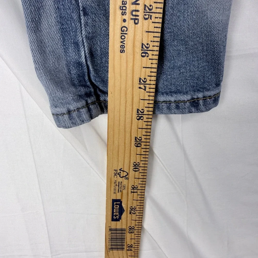Levi's 512 Slim Taper Jeans Mens 31x30 Light Wash Blue Denim Stretch Levis
